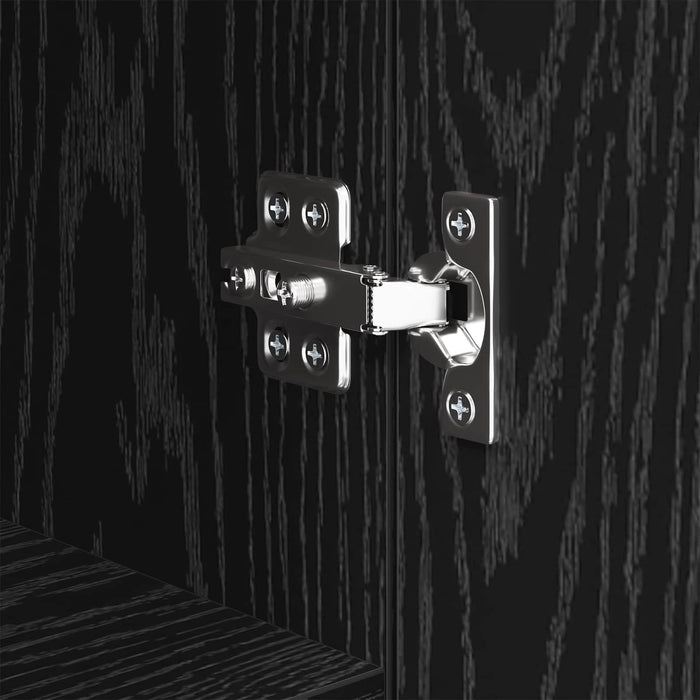 Bufet Stejar Negru 30 x 30 x 70 cm Lemn compozit - WALTI WALTI