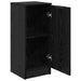 Bufet Stejar Negru 30 x 30 x 70 cm Lemn compozit - WALTI WALTI