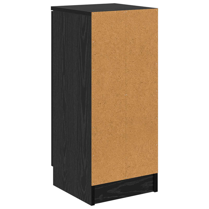 Bufet Stejar Negru 30 x 30 x 70 cm Lemn compozit - WALTI WALTI