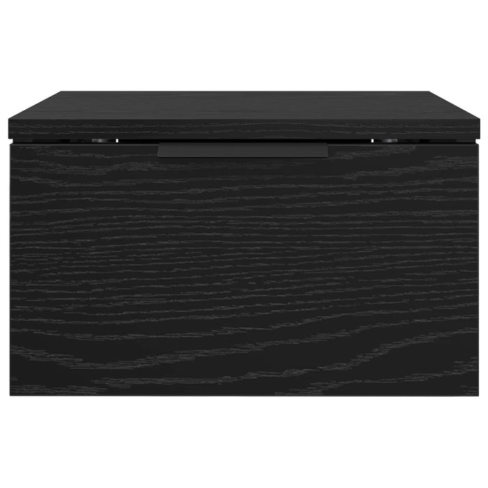 Dulap de noapte Stejar Negru 34 x 30 x 20 cm Lemn compozit - WALTI WALTI