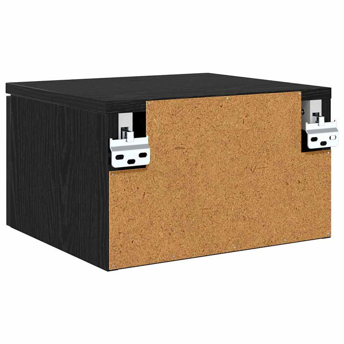 Dulap de noapte cu sertar 2 pcs Stejar Negru 34 x 30 x 20 cm - WALTI WALTI