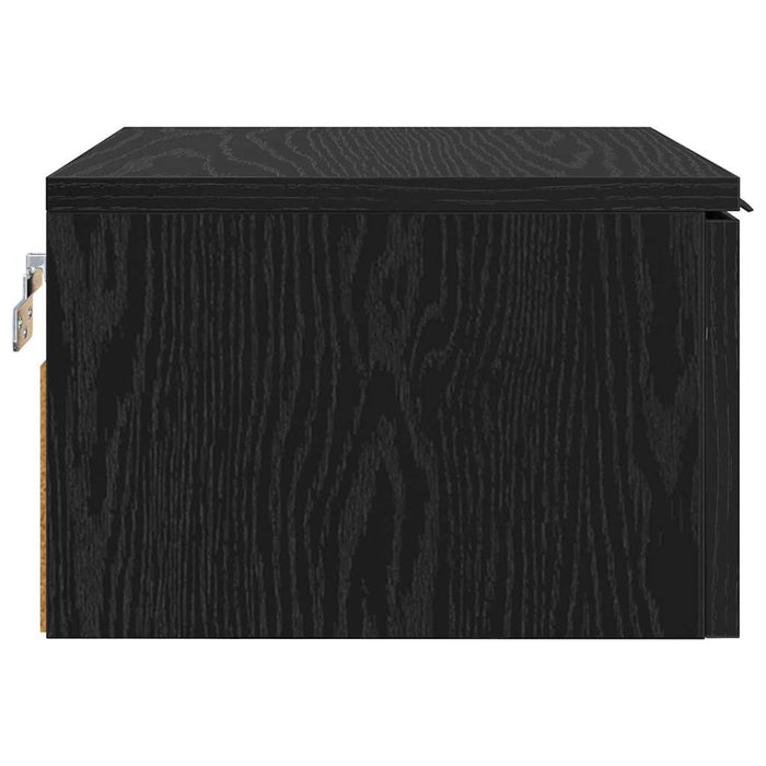 Dulap de noapte cu sertar 2 pcs Stejar Negru 34 x 30 x 20 cm - WALTI WALTI