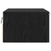 Dulap de noapte cu sertar 2 pcs Stejar Negru 34 x 30 x 20 cm - WALTI WALTI