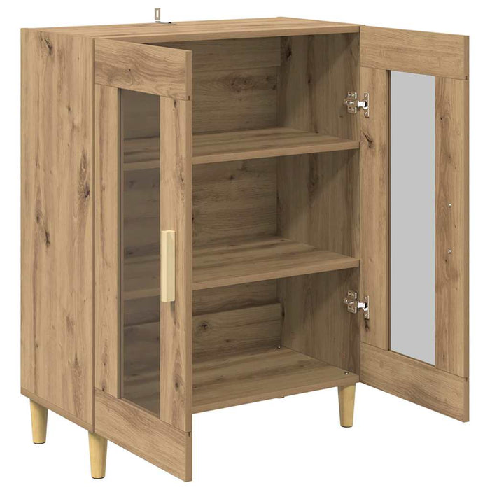 Bufet Stejar Artizanal 69,5 x 34 x 90 cm Lemn compozit - WALTI WALTI