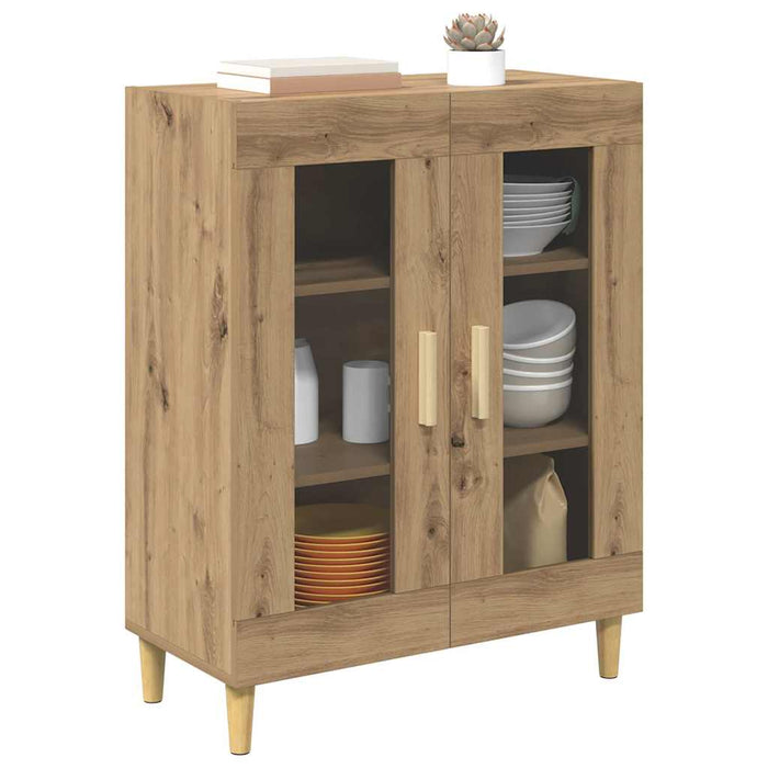 Bufet Stejar Artizanal 69,5 x 34 x 90 cm Lemn compozit - WALTI WALTI