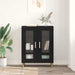 Bufet Stejar Negru 69,5 x 34 x 90 cm Lemn compozit - WALTI WALTI