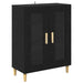 Bufet Stejar Negru 69,5 x 34 x 90 cm Lemn compozit - WALTI WALTI