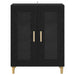 Bufet Stejar Negru 69,5 x 34 x 90 cm Lemn compozit - WALTI WALTI