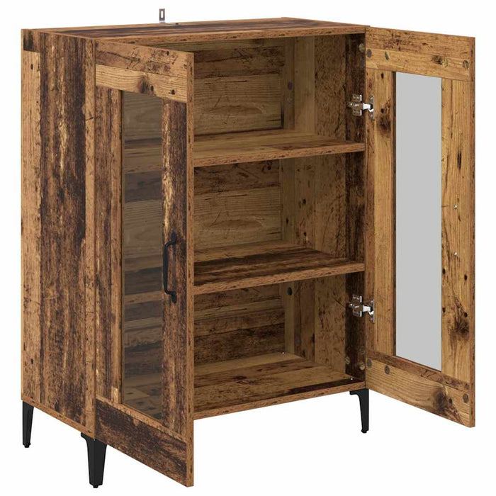 Bufet Lemn Vechi 69,5 x 34 x 90 cm Lemn Ingineresc și Fier - WALTI WALTI