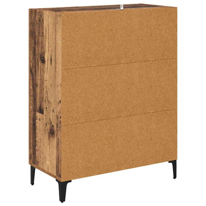 Bufet Lemn Vechi 69,5 x 34 x 90 cm Lemn Ingineresc și Fier - WALTI WALTI
