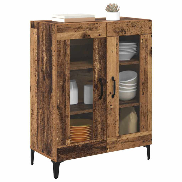 Bufet Lemn Vechi 69,5 x 34 x 90 cm Lemn Ingineresc și Fier - WALTI WALTI
