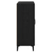 Bufet Stejar Negru 69,5 x 34 x 90 cm Lemn Ingineresc și Fier - WALTI WALTI