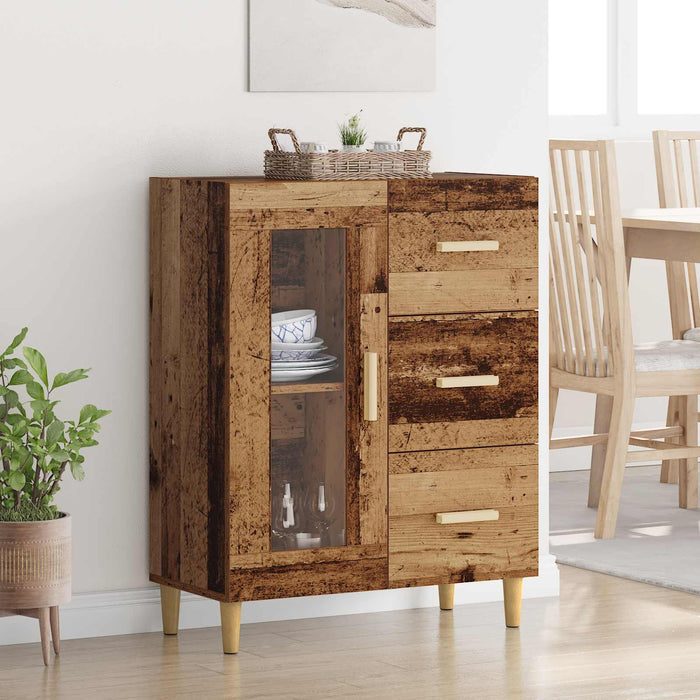 Bufet cu sertar Lemn Vechi 69,5 x 34 x 90 cm Lemn compozit - WALTI WALTI