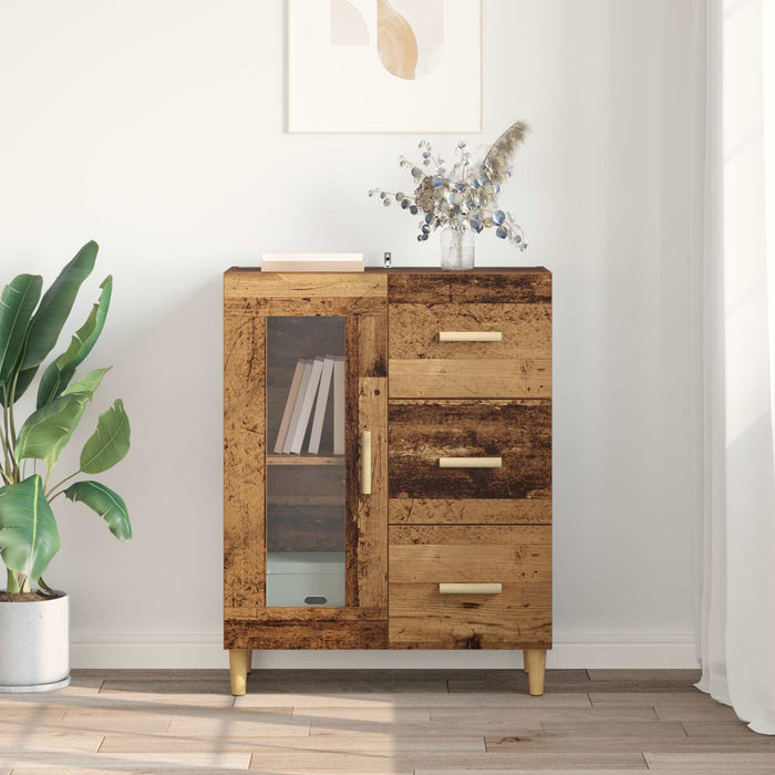 Bufet cu sertar Lemn Vechi 69,5 x 34 x 90 cm Lemn compozit - WALTI WALTI