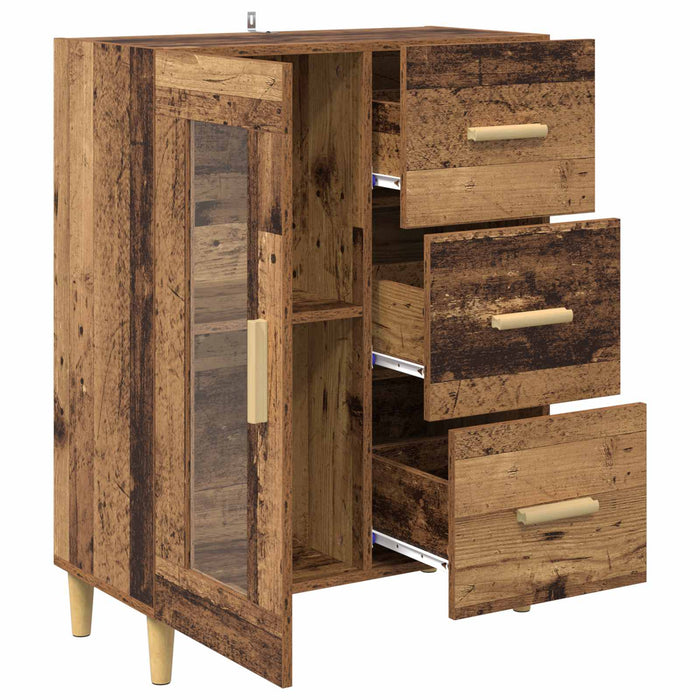 Bufet cu sertar Lemn Vechi 69,5 x 34 x 90 cm Lemn compozit - WALTI WALTI