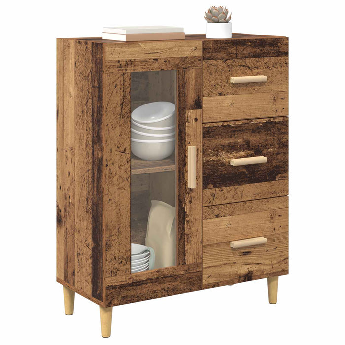 Bufet cu sertar Lemn Vechi 69,5 x 34 x 90 cm Lemn compozit - WALTI WALTI