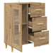 Bufet Stejar Artizanal 69,5 x 34 x 90 cm Lemn compozit - WALTI WALTI