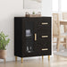 Bufet cu sertar Stejar Negru 69,5 x 34 x 90 cm Lemn compozit - WALTI WALTI