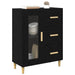 Bufet cu sertar Stejar Negru 69,5 x 34 x 90 cm Lemn compozit - WALTI WALTI