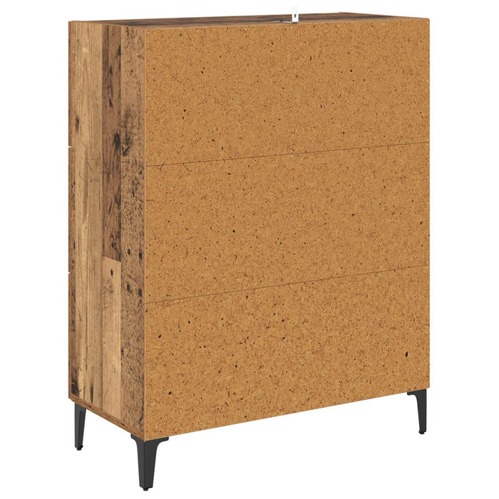 Bufet Lemn Vechi 69,5 x 34 x 90 cm Lemn Ingineresc și Fier - WALTI WALTI