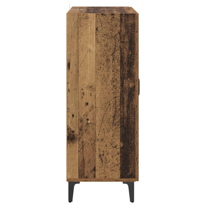 Bufet Lemn Vechi 69,5 x 34 x 90 cm Lemn Ingineresc și Fier - WALTI WALTI