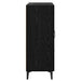 Bufet Stejar Negru 69,5 x 34 x 90 cm Lemn Ingineresc și Fier - WALTI WALTI