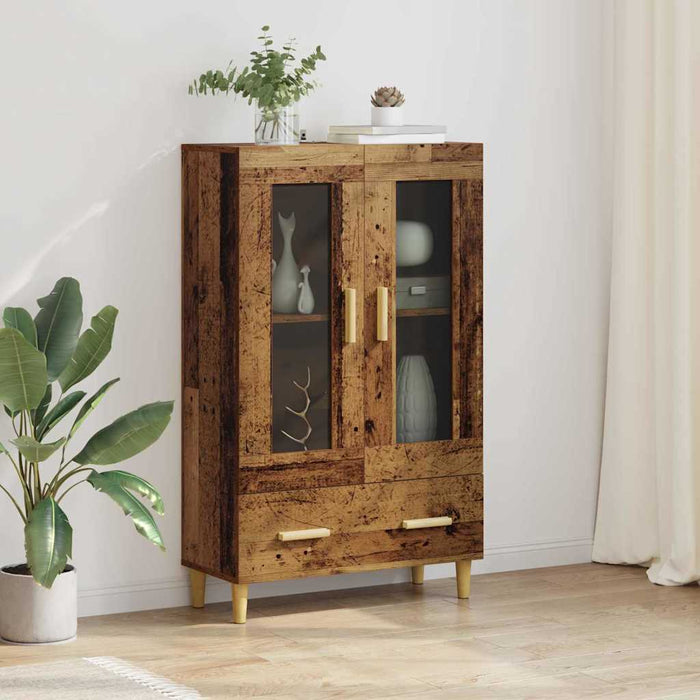 Bufet cu sertar Lemn Vechi 70 x 31 x 115 cm Lemn compozit - WALTI WALTI