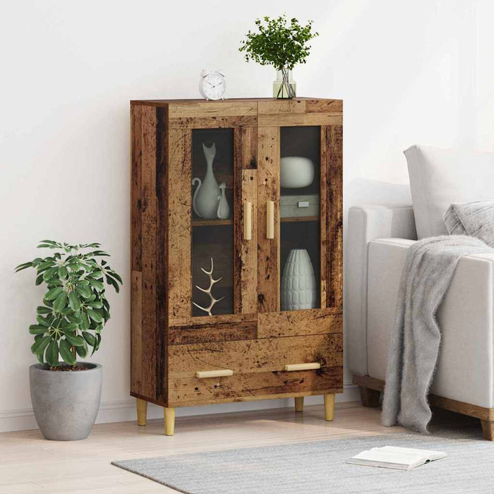 Bufet cu sertar Lemn Vechi 70 x 31 x 115 cm Lemn compozit - WALTI WALTI