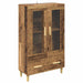 Bufet cu sertar Lemn Vechi 70 x 31 x 115 cm Lemn compozit - WALTI WALTI