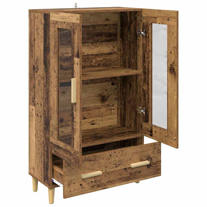 Bufet cu sertar Lemn Vechi 70 x 31 x 115 cm Lemn compozit - WALTI WALTI