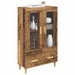 Bufet cu sertar Lemn Vechi 70 x 31 x 115 cm Lemn compozit - WALTI WALTI