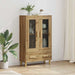 Bufet cu sertar Stejar Artizanal 70 x 31 x 115 cm Lemn compozit - WALTI WALTI