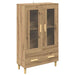 Bufet cu sertar Stejar Artizanal 70 x 31 x 115 cm Lemn compozit - WALTI WALTI