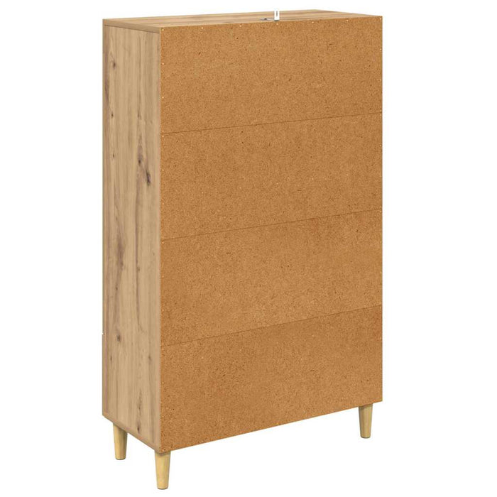 Bufet cu sertar Stejar Artizanal 70 x 31 x 115 cm Lemn compozit - WALTI WALTI