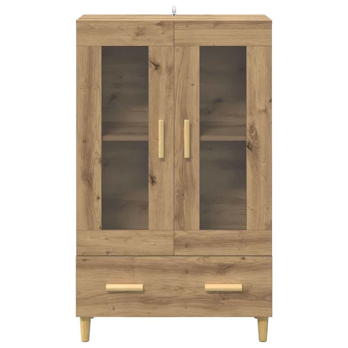 Bufet cu sertar Stejar Artizanal 70 x 31 x 115 cm Lemn compozit - WALTI WALTI