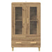 Bufet cu sertar Stejar Artizanal 70 x 31 x 115 cm Lemn compozit - WALTI WALTI