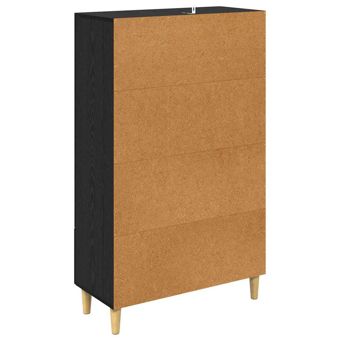 Bufet cu sertar Stejar Negru 70 x 31 x 115 cm Lemn compozit - WALTI WALTI