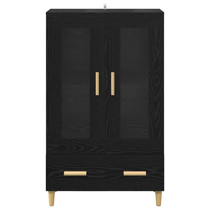 Bufet cu sertar Stejar Negru 70 x 31 x 115 cm Lemn compozit - WALTI WALTI