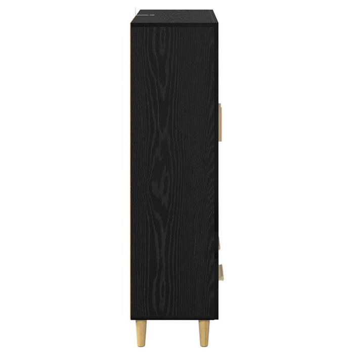 Bufet cu sertar Stejar Negru 70 x 31 x 115 cm Lemn compozit - WALTI WALTI