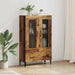 Bufet Lemn Vechi 70 x 31 x 115 cm Lemn Ingineresc și Fier - WALTI WALTI