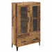 Bufet Lemn Vechi 70 x 31 x 115 cm Lemn Ingineresc și Fier - WALTI WALTI