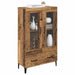 Bufet Lemn Vechi 70 x 31 x 115 cm Lemn Ingineresc și Fier - WALTI WALTI