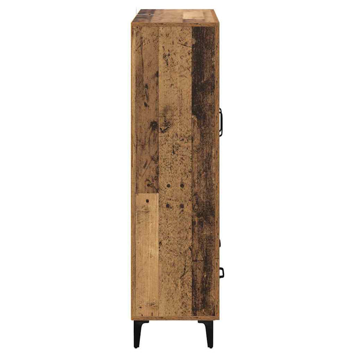 Bufet Lemn Vechi 70 x 31 x 115 cm Lemn Ingineresc și Fier - WALTI WALTI