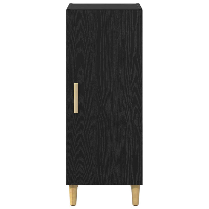 Bufet Pe perete Stejar Negru 34,5 x 34 x 90 cm Lemn compozit - WALTI WALTI