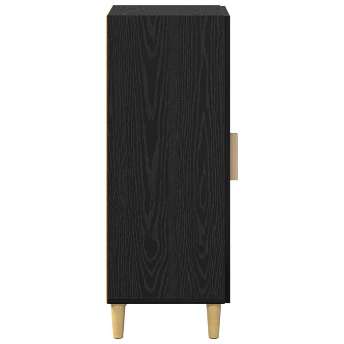 Bufet Pe perete Stejar Negru 34,5 x 34 x 90 cm Lemn compozit - WALTI WALTI