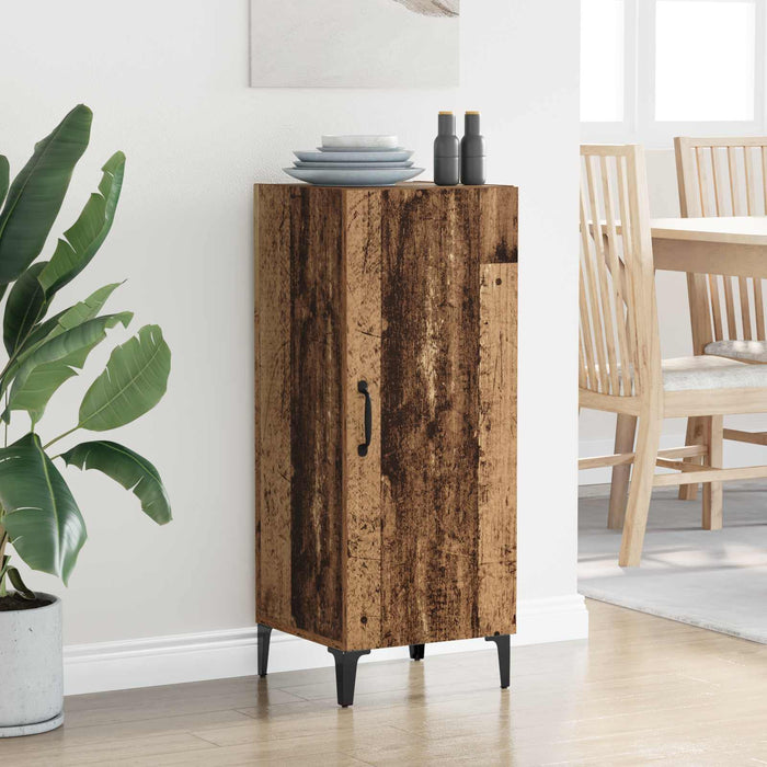 Bufet Pe perete Lemn vechi 34,5 x 34 x 90 cm Lemn compozit - WALTI WALTI