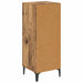 Bufet Pe perete Lemn vechi 34,5 x 34 x 90 cm Lemn compozit - WALTI WALTI