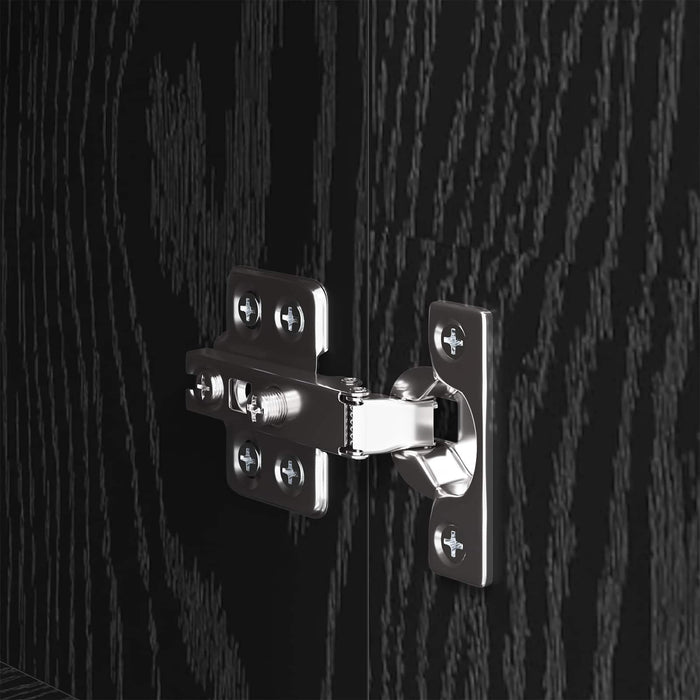 Bufet Pe perete Stejar Negru 34,5 x 34 x 90 cm Lemn compozit - WALTI WALTI