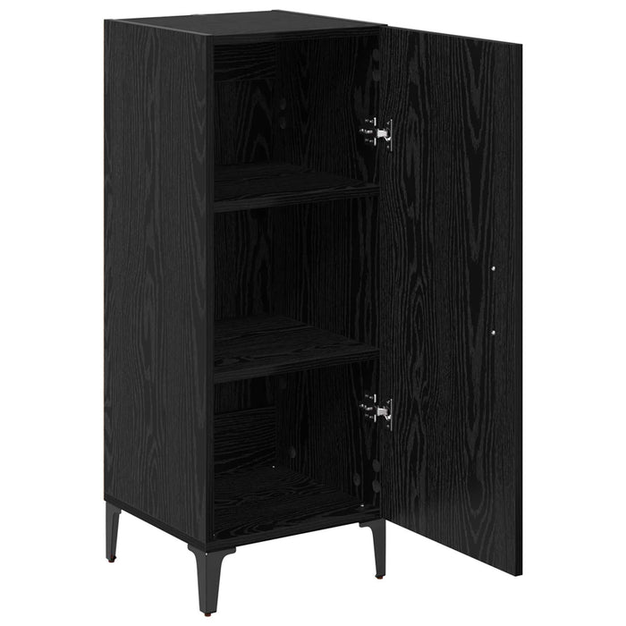 Bufet Pe perete Stejar Negru 34,5 x 34 x 90 cm Lemn compozit - WALTI WALTI