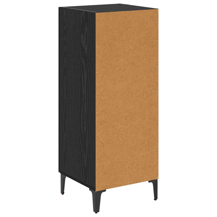 Bufet Pe perete Stejar Negru 34,5 x 34 x 90 cm Lemn compozit - WALTI WALTI